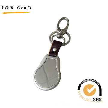 Popular Metal and Leather Strap keychain. (Y02123)